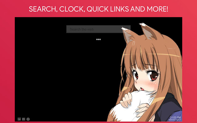 Spice And Wolf Wallpaper HD Custom New Tab