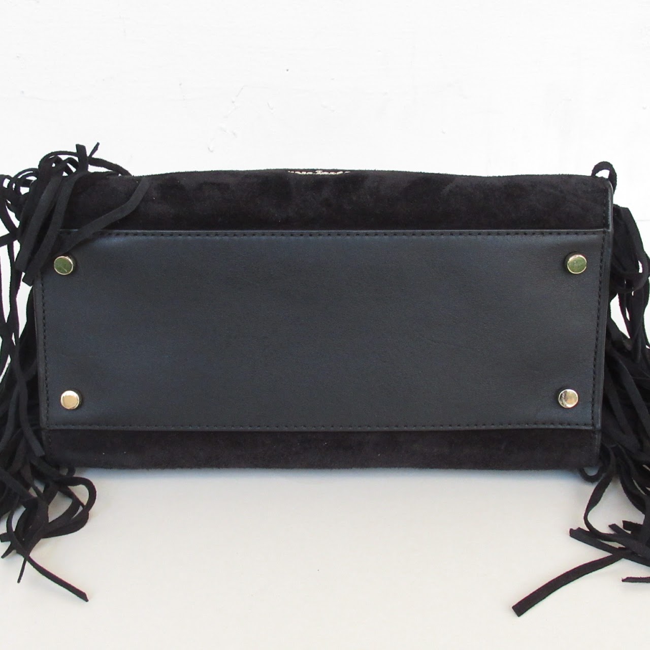 Kate Spade Black Suede Crossbody Bag