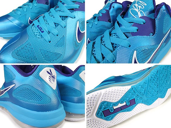 Additional Look at Nike LeBron 9 Low 8220Summit Lake Hornets8221