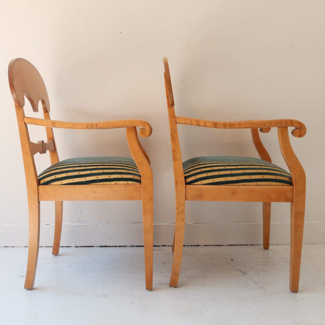 Empire-Style Chair Pair