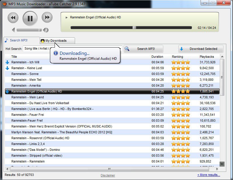 Music Mp3 Downloader 5.4.9.2 Full Version ~ FREESOFT