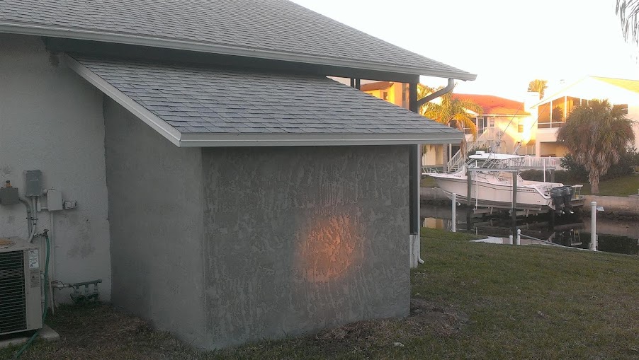 Attaching shed roof to existing house roof - The Hull 