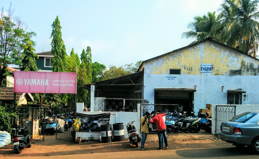 Yamaha Service Center - Pratik Motors, Duler-Marna-Siolim Rd, Mapusa Industrial Estate, Dangui Colony, Mapusa, Goa, 403507, India, Motorbike_Shop, state GA