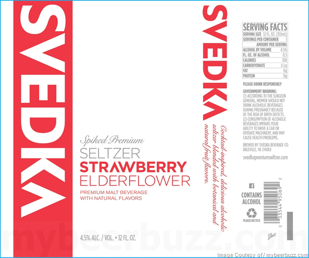 Svedka Spiked Premium Seltzer - Constellation Brands / Ballast Point