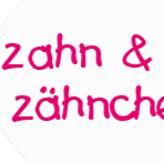 Kinderzahnarzt Zahn und Zähnchen logo