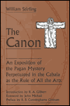 Cover of Sir William Stirling Maxwell's Book The Canon