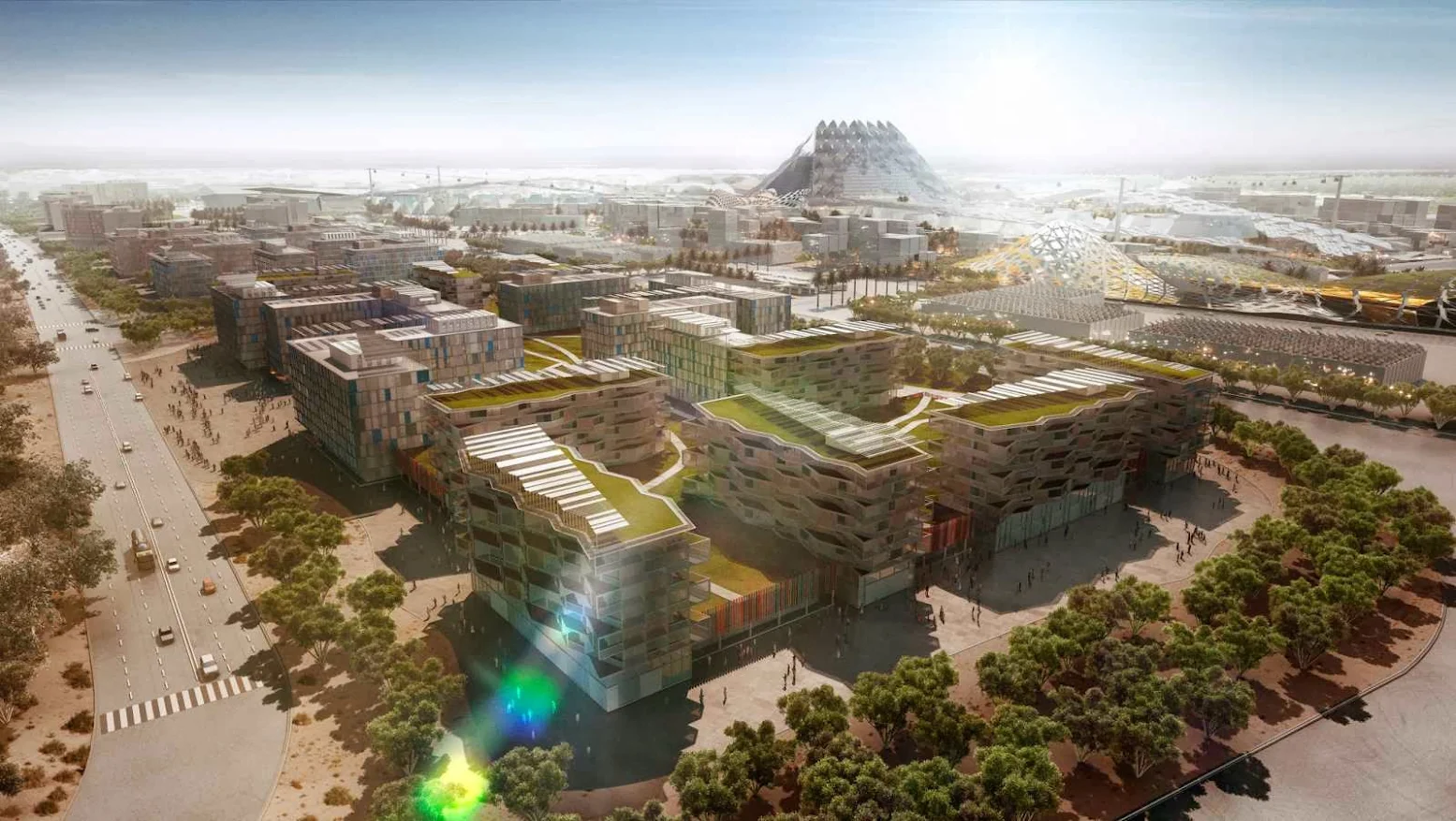 Master Plan Dubai World Expo 2020 by HOK