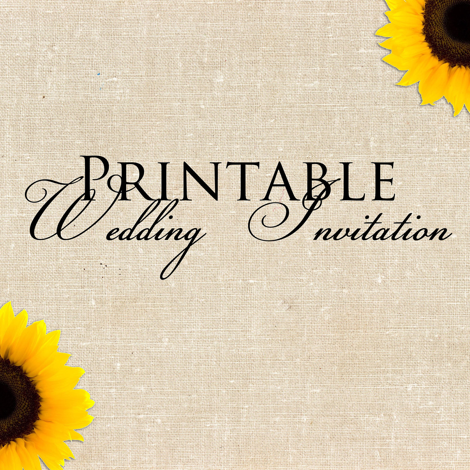 Wedding Invitation and Save