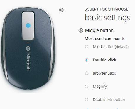 Microsoft Sculpt Touch Mouse - บทวิจารณ์