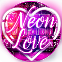 Sparkling Love Neon Keyboard 10001003 APK Baixar