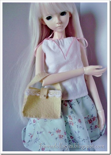 Of Bjd Fashion: Felt Doll-Sized Purses