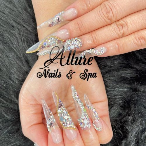 Allure Spa and Nails logo