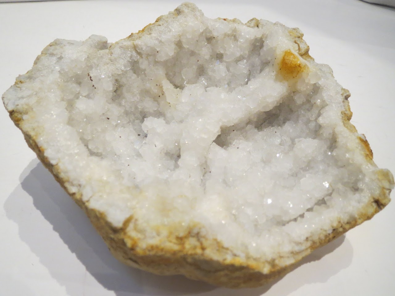 Natural White Geode