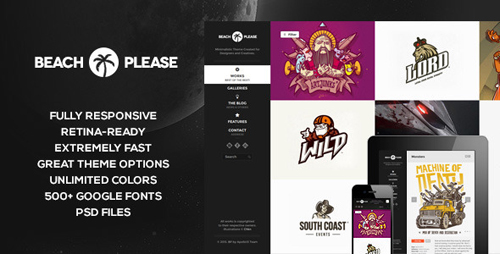 Beach Please - Responsive Portfolio WP Theme Beach Please - Responsive Portfolio WP Theme