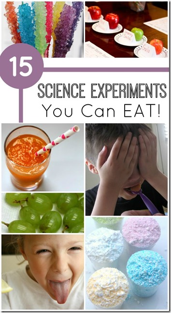 15 Science Experiments to EAT!