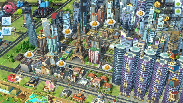 シムシティ ビルドイット 高い エッフェル塔 Simcity Buildit 攻略日記