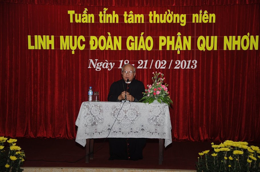 Tuần tĩnh tâm linh mục giáo phận Qui Nhơn