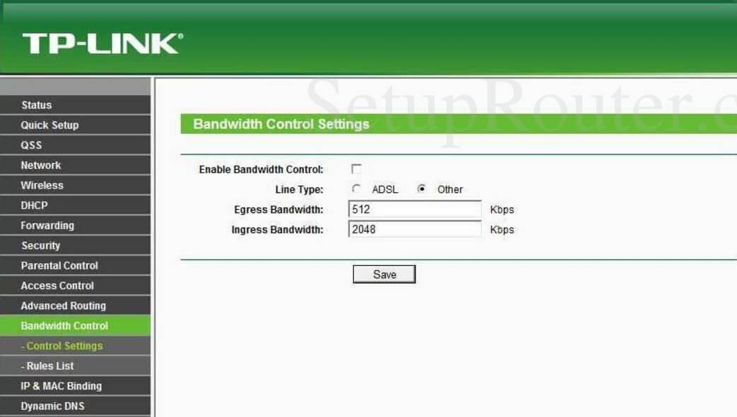 WiFi 사용자의 인터넷 속도 또는 대역폭 제한