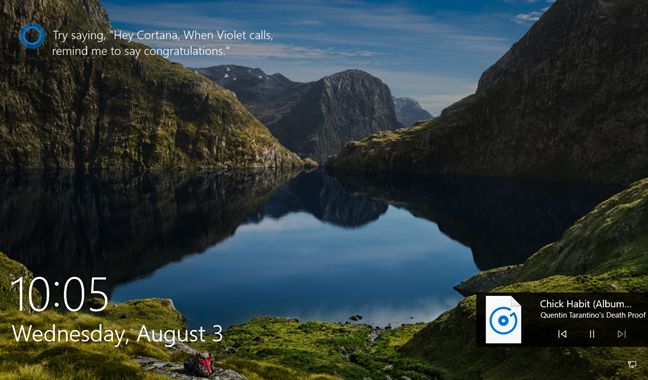 Windows 10, Cortana, Lock Screen, kích hoạt, sử dụng