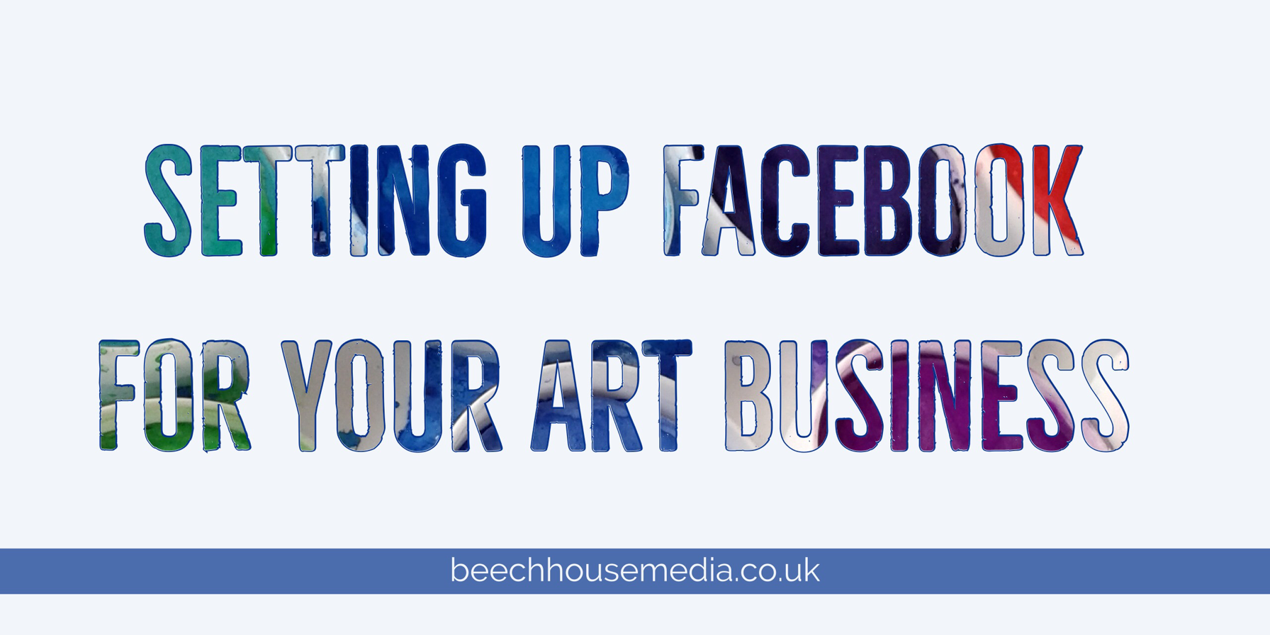 setting up Facebook for your art business