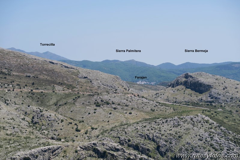 Tajo del Abanico - Encinas Borrachas - rio Audalazar - Alpandeire