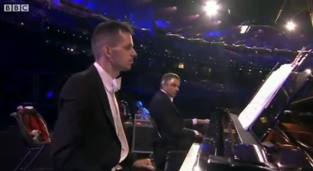 Olympic 2012 Mr Bean's Olympic orchestral appearance on London olympic 2012 opening ceremony