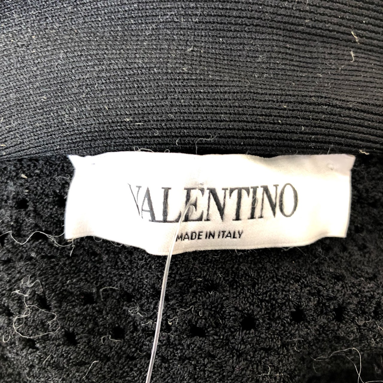 Valentino Double Breasted Sweater Coat