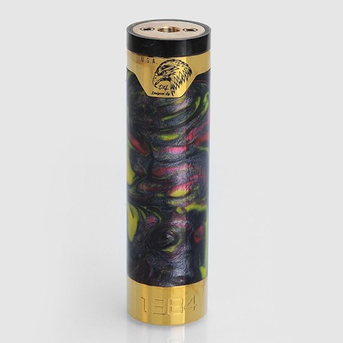 authentic smokjoy honor hybrid mechanical mod black brass resin 1 x 18650 thumb%255B2%255D - 【海外】「Eleaf iCare 2 15W 650mAh」「AIMIDI Tank T2 160W 防水TC/VW MOD」「Oumier Maximus Max RDTA」「Smokjoy Honor ハイブリッドメカニカルMOD」