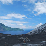 Anak Krakatau Mountain, the one who is still growing