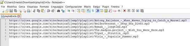 notepad-m3u