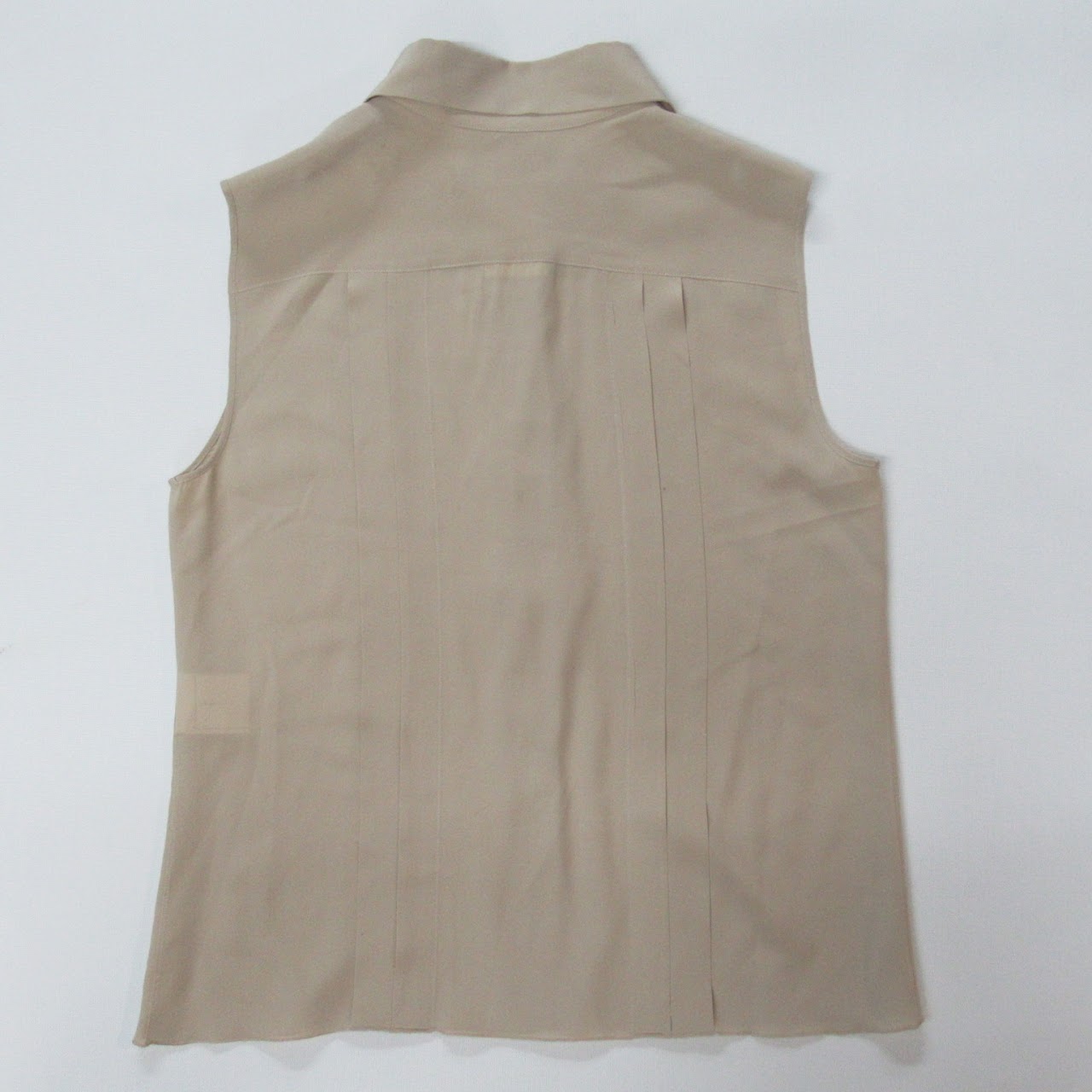 Chanel Sleeveless Blouse