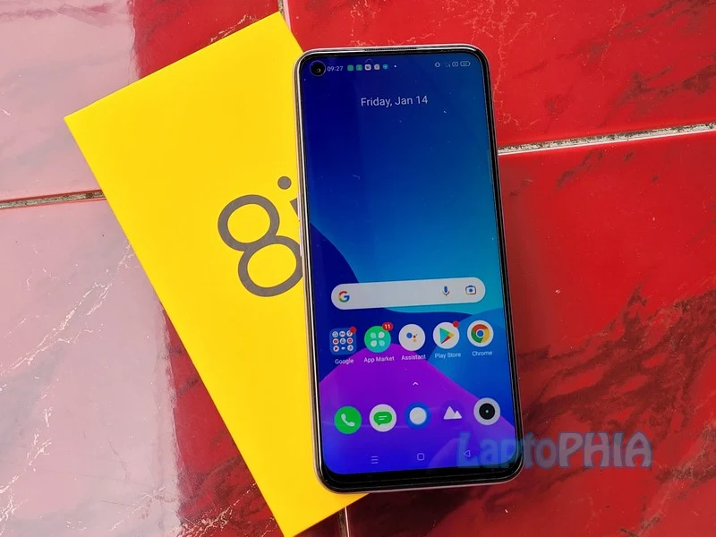 Desain Realme 8i