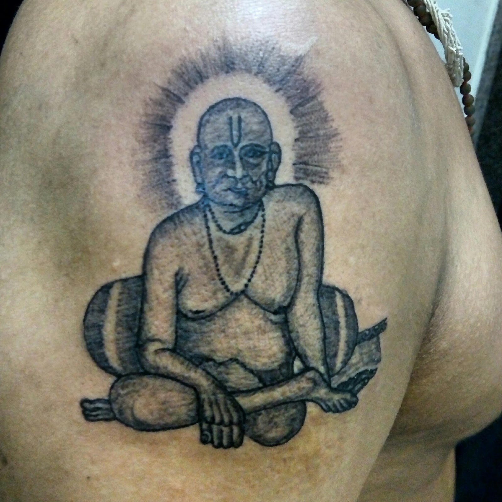 Tattoo uploaded by sant ink tattoos  Shree Swami Samarth tattoo  Tattoodo