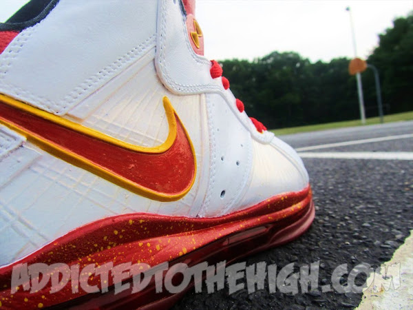 Nike LeBron 8 V1 Miami amp Dallas 8220Grand Finale8221 Customs