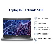 Laptop Dell Latitude 5430/ Core I5 - 1235U/ Ram 8Gb/ 256Gb Ssd/ Iris Xe Graphics/ 14"Fhd - Hàng Chính Hãng