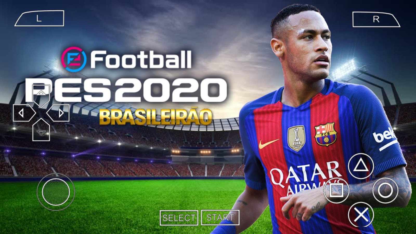 PES 2020 Brasileirão + Europeu atualizado, Narração BR Jogo de futebol  PPSSPP, PSP, PC, ANDROID