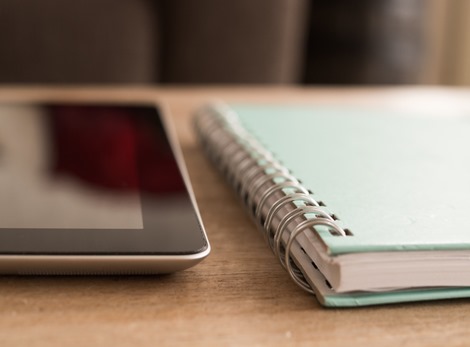 notebook-office-writing-table