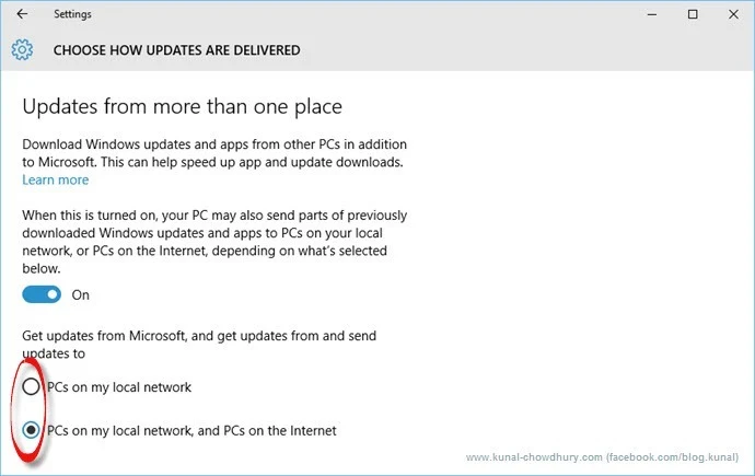 Optimize Windows 10 update delivery process (www.kunal-chowdhury.com)
