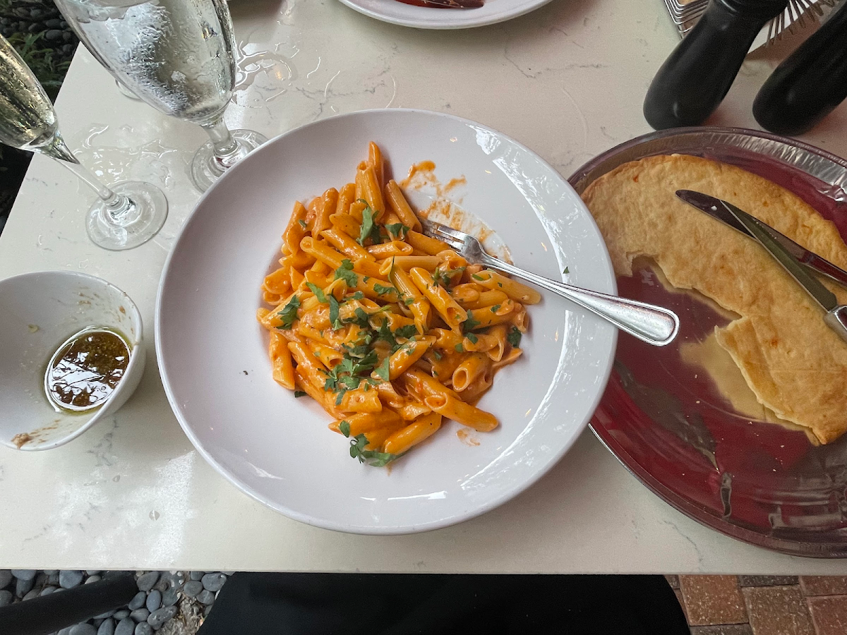 Gluten-Free Pasta at Francescos Ristorante & Pizzeria