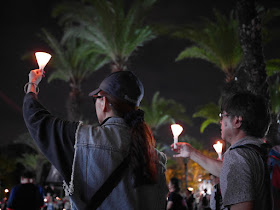 vigil in Victoria Park, Hong Kong, commemorating the anniversary of the Tiananmen Square crackdown