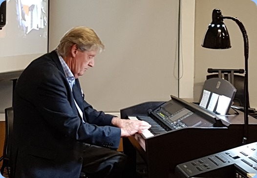 Ian Jackson played on our Yamaha Clavinova CVP-509.