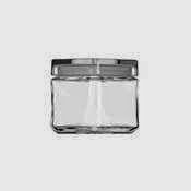  1 Qt Stackable Square Jar (4)