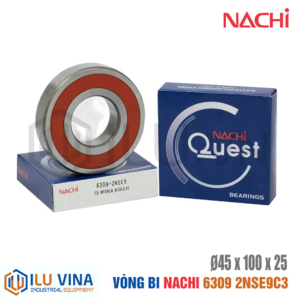 6309-2NSE9C3 - Vòng bi, Bạc đạn, Bearing  Nachi 6309-2NSE9C3