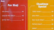 Chaatimes menu 1