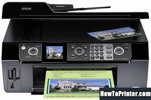 Reset Epson CX9500F printer by Epson reset program