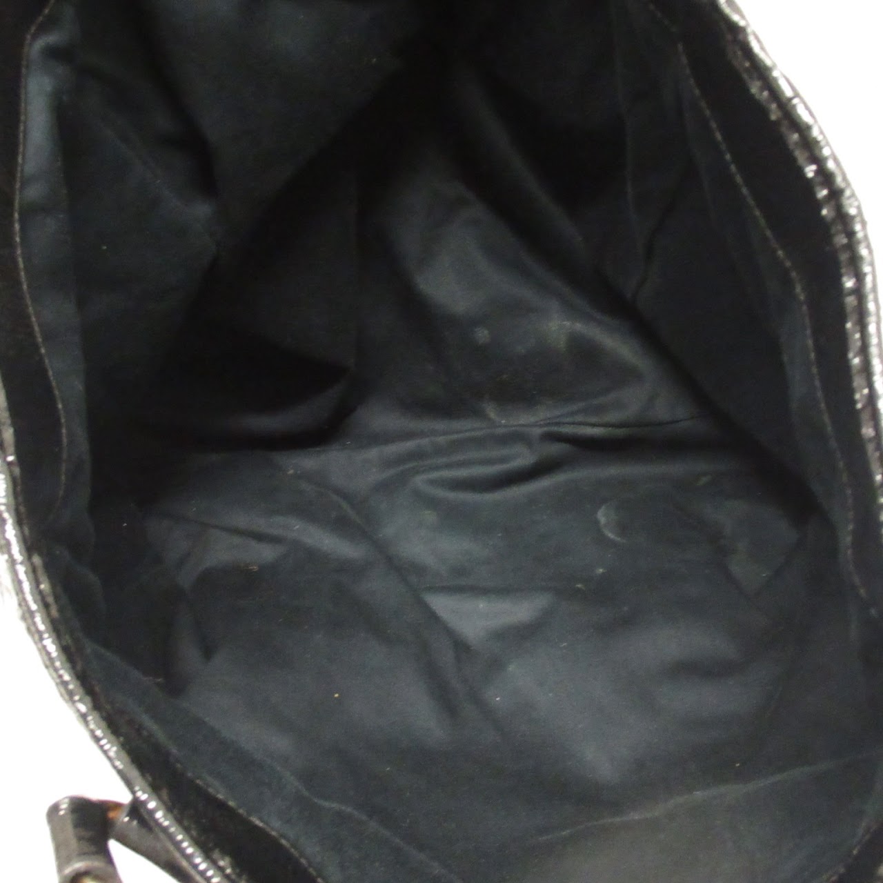 Miu Miu Patent Leather Black Tote