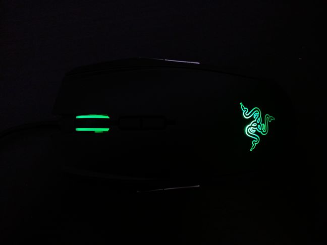 Razer Taipan, 게임, 마우스, 양손잡이