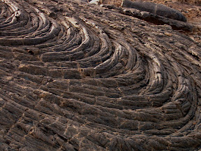 Ropes of lava, East Rift Zone 2