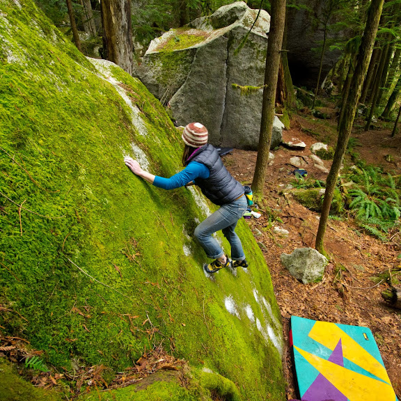 Self portrait Nadia's slab. Photographer Amanda Shpeley