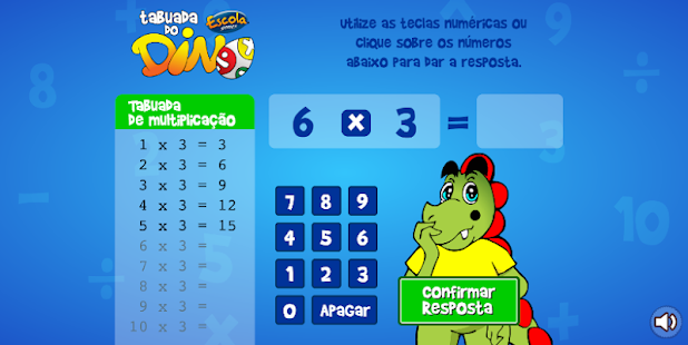 Download Tabuada do Dino v 1.0.0 APK + Mod Android